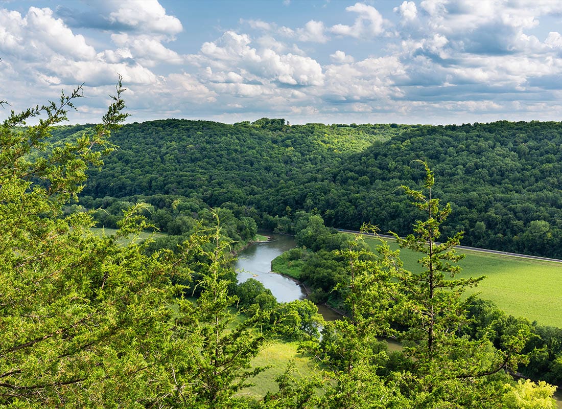 Burnsville, MN - Root River Valley Scenic Landscape
